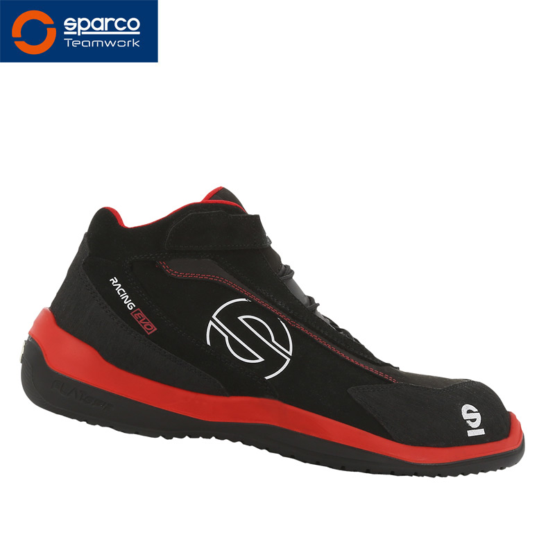 Sparco Stiefel Black Red Racing Evo S3