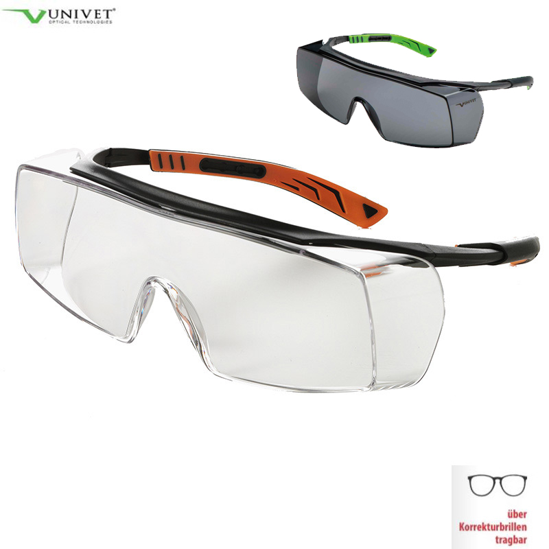 Univet Schutzbrille "5X7" für Brillenträger