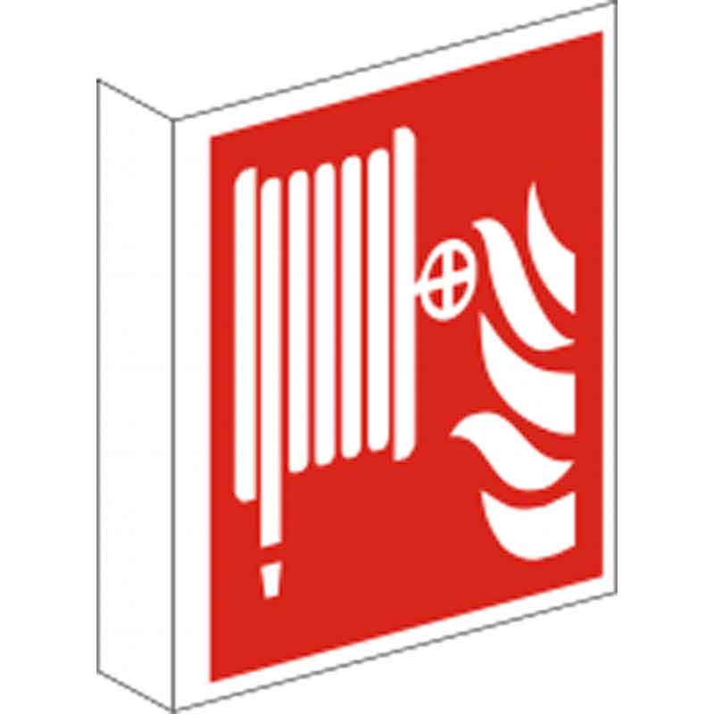 Brandschutzzeichen Fahnenschild Löschschlauch