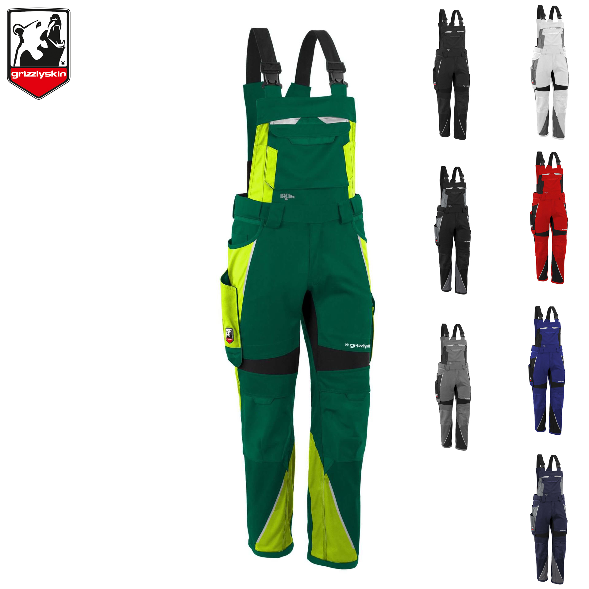 Grizzlyskin Arbeitslatzhose Iron