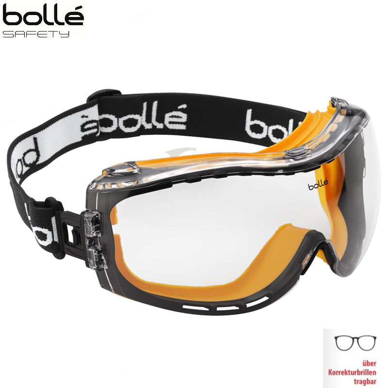Bollé Vollsichtbrille "Pilot" klar