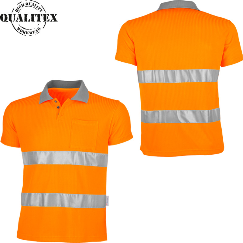 Qualitex Warnschutz Poloshirt "Signal"