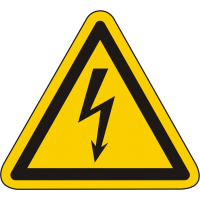 Warnzeichen Gefährliche elektrische Strahlung